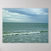 Zonnige dag op het strand! poster (Voorkant)