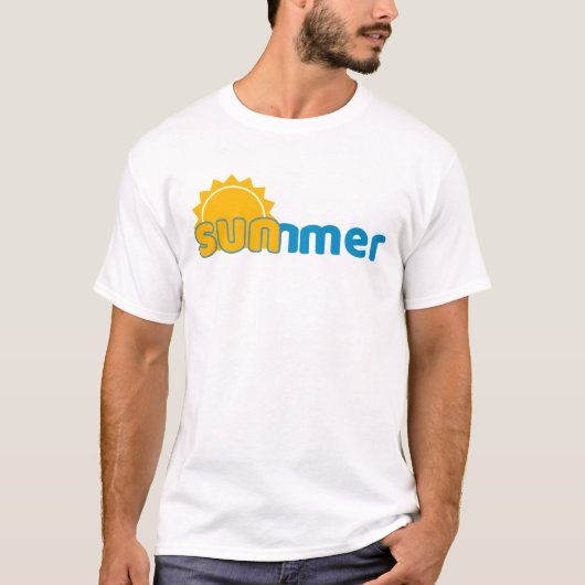zonnige dag t-shirt (Voorkant)