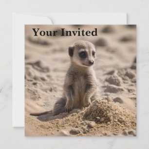 Zonnige dagen: Baby Meerkat's Beach Adventure Kaart