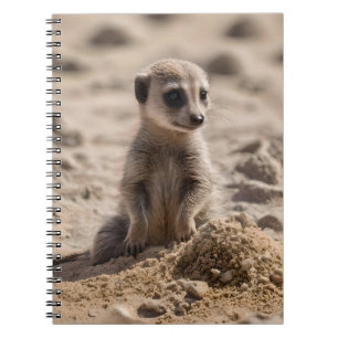 Zonnige dagen: Baby Meerkat's Beach Adventure Notitieboek