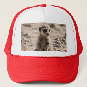 Zonnige dagen: Baby Meerkat's Beach Adventure Trucker Pet