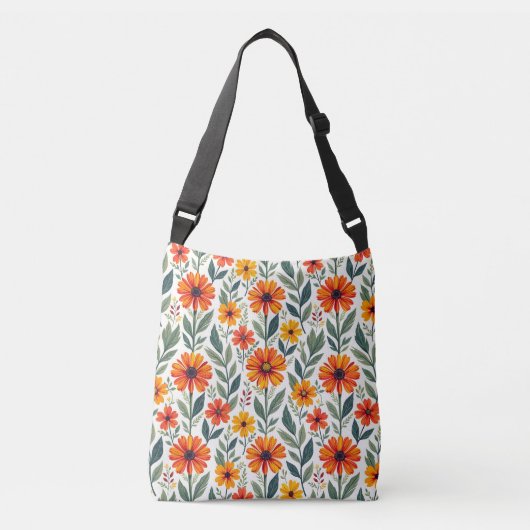 Zonnige Dagen Crossbody Tas (Voorkant)
