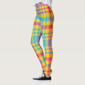 Zonnige Dagen Geruite Leggings (Links)