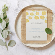 Zonnige Elegantie Gele Rose Moderne Bruiloft