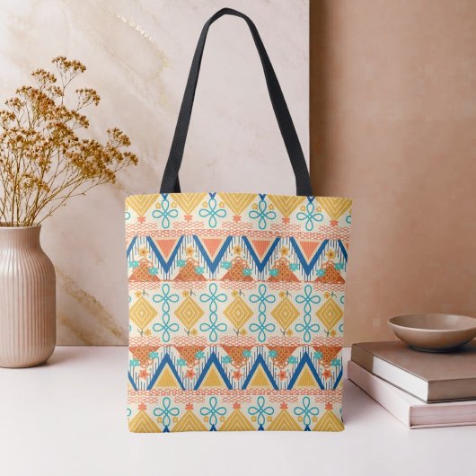 Zonnige Folk Art Tote Bag