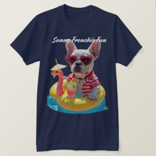 Zonnige Franse lol T-shirt