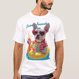 Zonnige Franse lol T-shirt