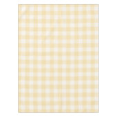 Zonnige Gele Gingham Rut Gingham Tafelkleed (Voorkant)