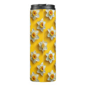 Zonnige Gele Narcissen 🌼✨ Verse Lente Bloemen Thermosbeker (Achterkant)