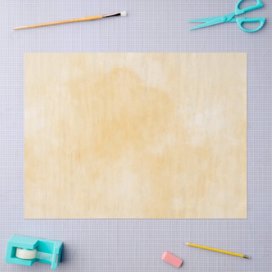 Zonnige gele stropdas kleurstof tissuepapier (Craft)