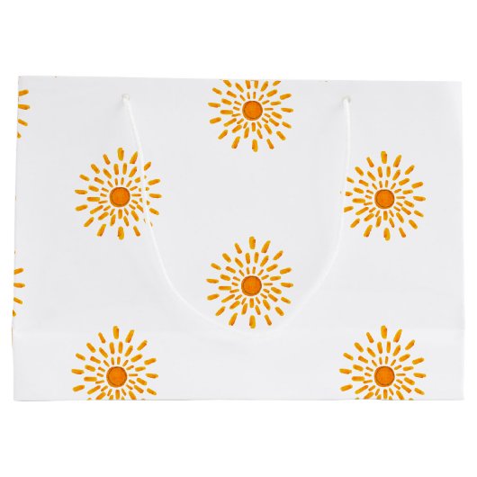 zonnige Gift tas Groot Cadeauzakje (Achterkant)