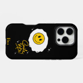 Zonnige glimlach Aanpasbaar iPhone Hoesje (Achterkant horizontaal)