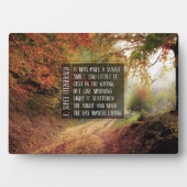 Zonnige glimlach fotoplaat (voorkant)