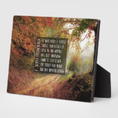 Zonnige glimlach fotoplaat (Zijkant)