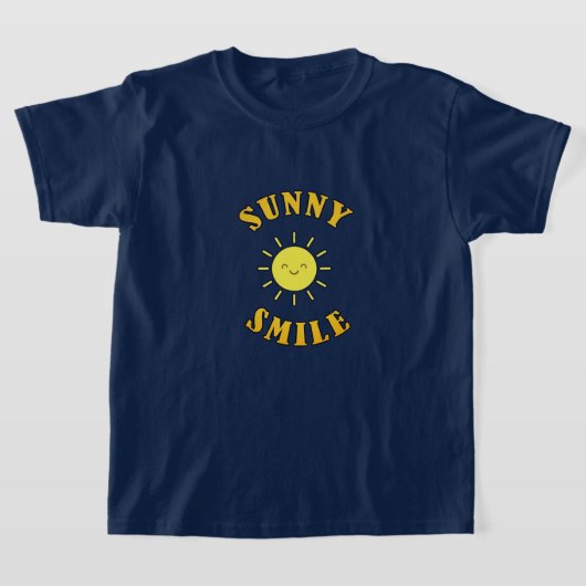 Zonnige Glimlach T-shirt (Laagn)