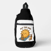zonnige gloeitijd sling bag (Voorkant)