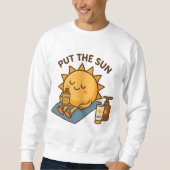 zonnige gloeitijd trui (Voorkant)