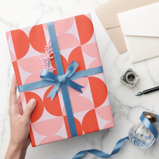 Zonnige halve manen cadeaupapier (Geschenken)