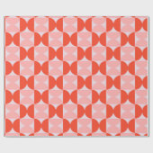 Zonnige halve manen cadeaupapier (Vlak)