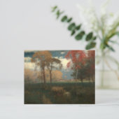 Zonnige herfstdag van George Inness Briefkaart (Staand voorkant)