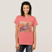 zonnige kakelsteen op eiland t-shirt (Voorkant volledig)