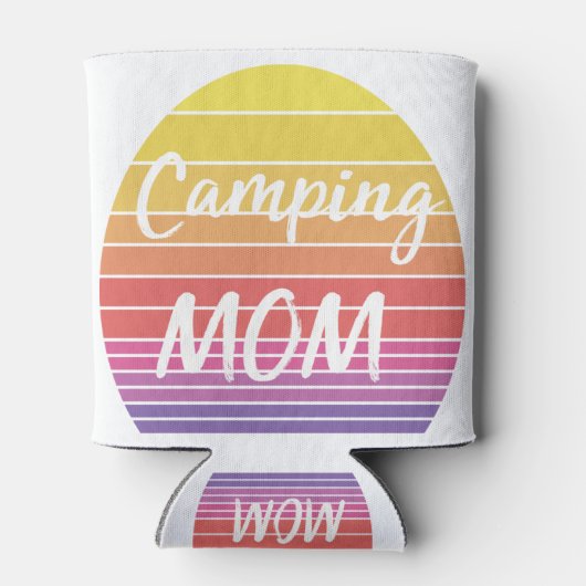  zonnige kampermoeder blikjeskoeler (Achterkant)