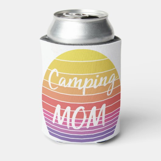  zonnige kampermoeder blikjeskoeler (Blikje Achterkant)