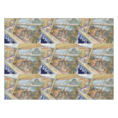 Zonnige kant van waanzin tafelkleed (Voorkant (Horizontaal))