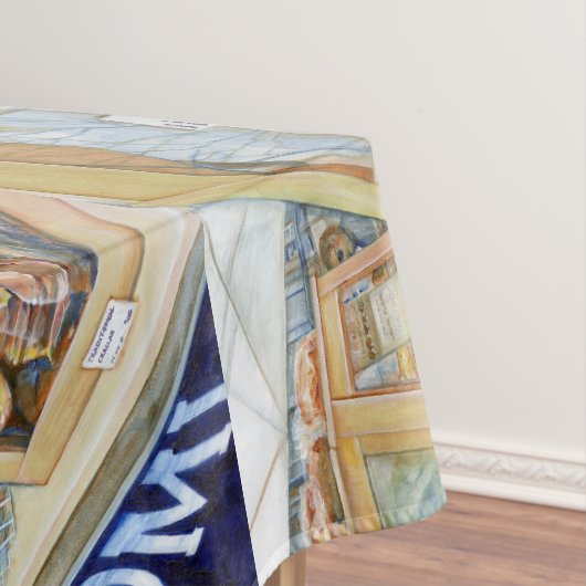 Zonnige kant van waanzin tafelkleed (Voorbeeld)