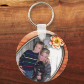 zonnige kleinzoon sleutelhanger (Voorkant)