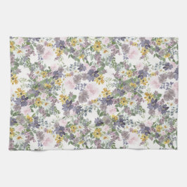 Zonnige Lente Bloemen Theedoek