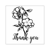 Zonnige Lentebloem " Bloem" Lente Rubberstempel (Afrduk)