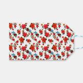  zonnige lentebloesems Waterverf Cadeaulabel (Voorkant (Horizontaal))