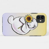 Zonnige Manatee Off-Leash Art™ Case-Mate iPhone Case (Achterkant (horizontaal))