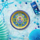 Zonnige mediterrane vibes papieren bordje (Feest)