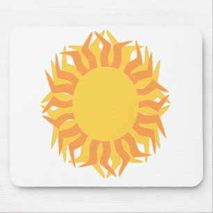 zonnige mousepad muismat