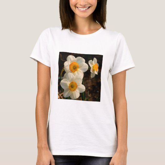 Zonnige Narcis T-shirt (Voorkant)
