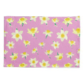 Zonnige narcissen. kussensloop (Achterkant)