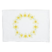 Zonnige narcissen. kussensloop (Voorkant)