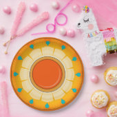 Zonnige Navajo Dag Papieren Bordje (Feest)