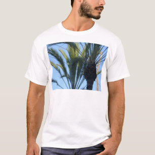 Zonnige palmbomen Californië vakantie T-shirt