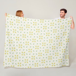Zonnige Pastel Madelief Fleece Deken