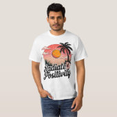 Zonnige positieve scène t-shirt (Voorkant volledig)