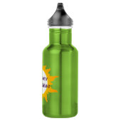 Zonnige Roestvrij water fles (Rechts)