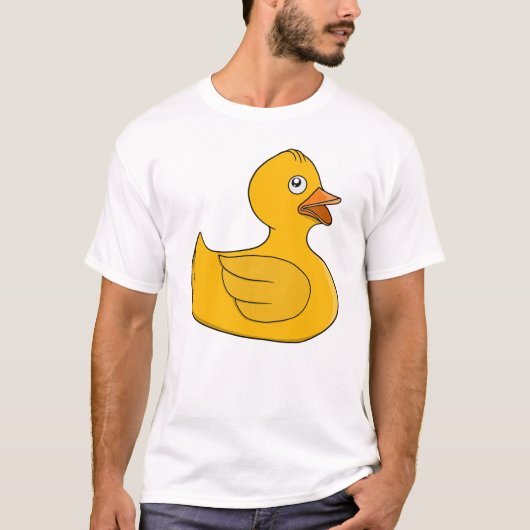 Zonnige Rubberen Eend T-shirt (Voorkant)