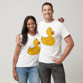Zonnige Rubberen Eend T-shirt (Unisex)