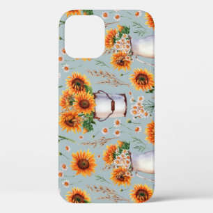Zonnige rustieke Waterverf, naadloos patroon. Case-Mate iPhone Case