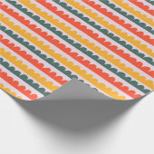 Zonnige Scallops Cadeaupapier (Hoek)