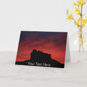  zonnige schoorstenen kaart (Gele Bloem)