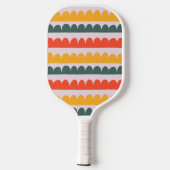 Zonnige Sint-Jakobsschelpen Pickleball Paddle (Achterkant)